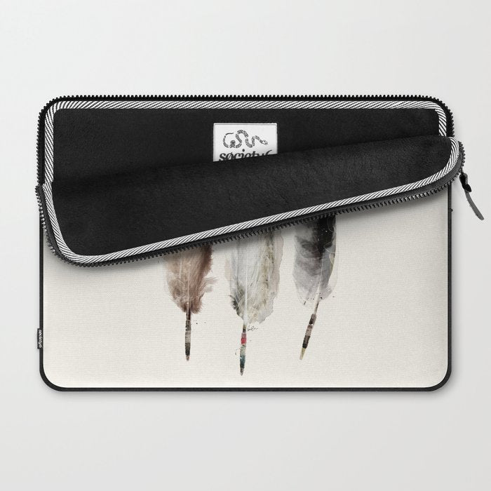 nature feathers Laptop Sleeve Gallery Image 2