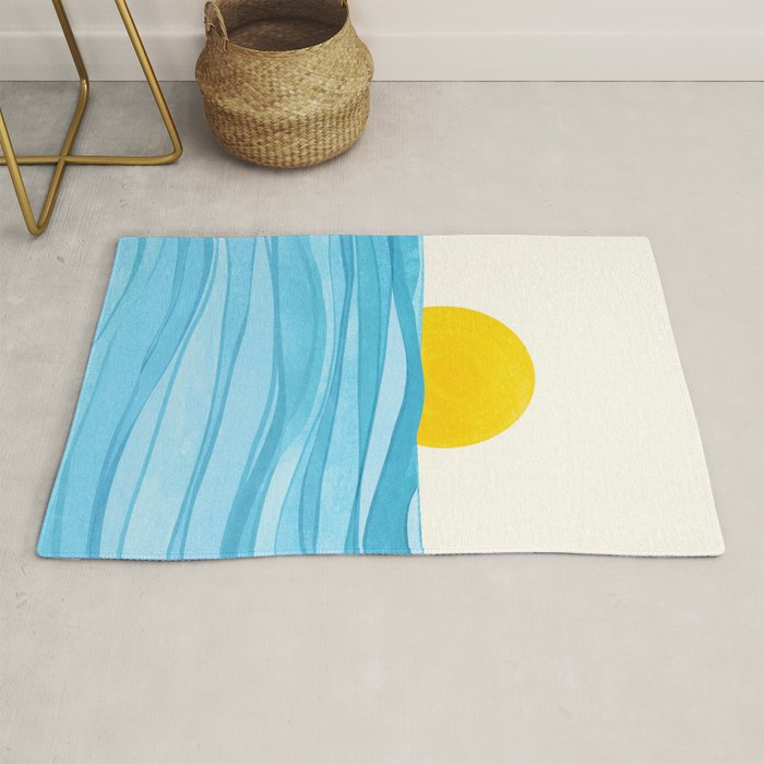 Seaside Sunrise View Rug Gallery Image 1