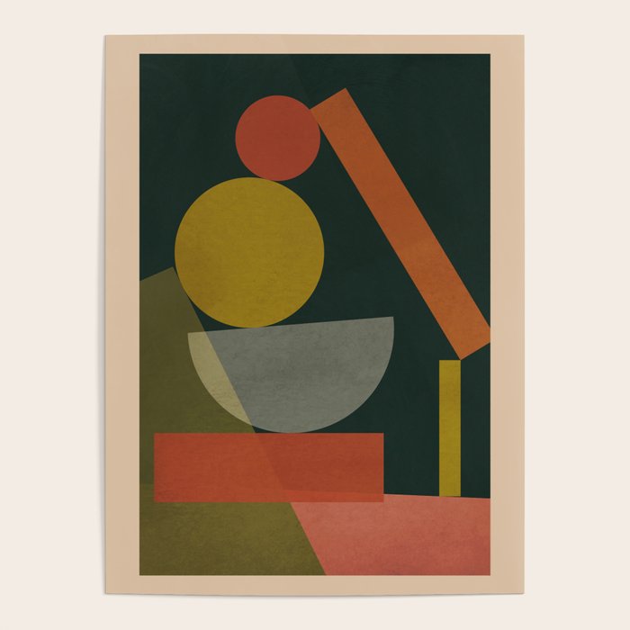 Geometric Shapes 243 Poster Gallery Image 1
