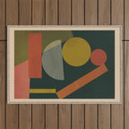 Geometric Shapes 243 Outdoor Rug Gallery Image 1