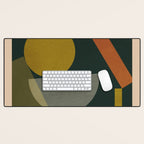 Geometric Shapes 243 Desk Mat Gallery Image 1