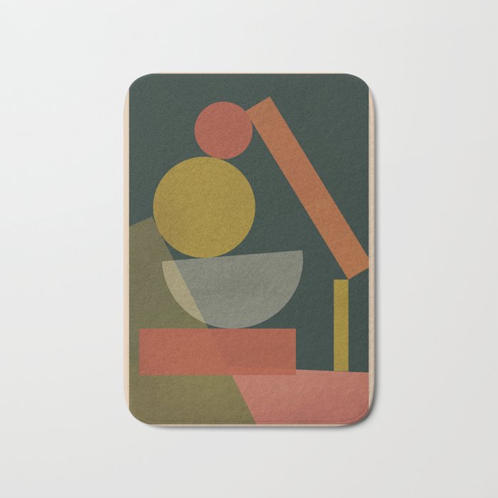 Geometric Shapes 243 Bath Mat Gallery Image 1
