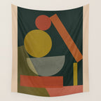 Geometric Shapes 243 Wall Tapestry Gallery Image 4
