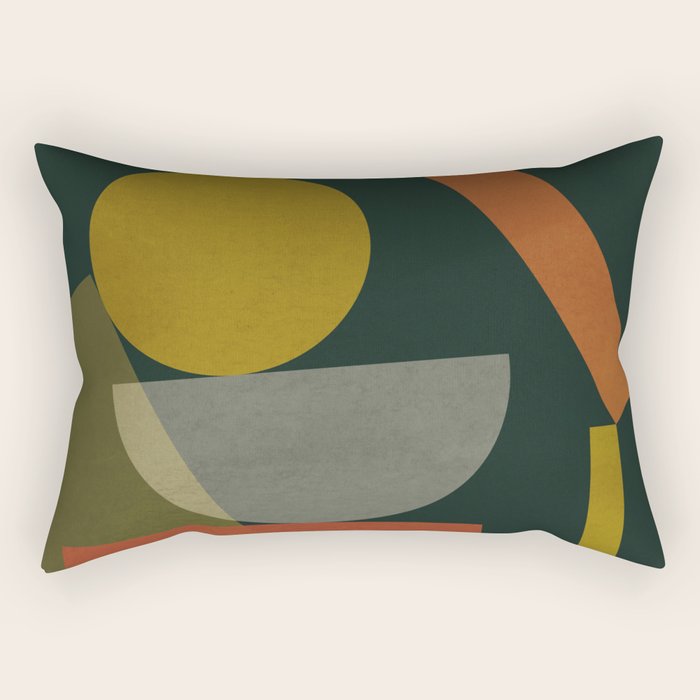 Geometric Shapes 243 Rectangular Pillow Gallery Image 1