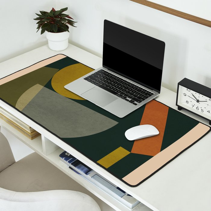 Geometric Shapes 243 Desk Mat Gallery Image 2