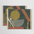 Geometric Shapes 243 Placemat Gallery Image 1