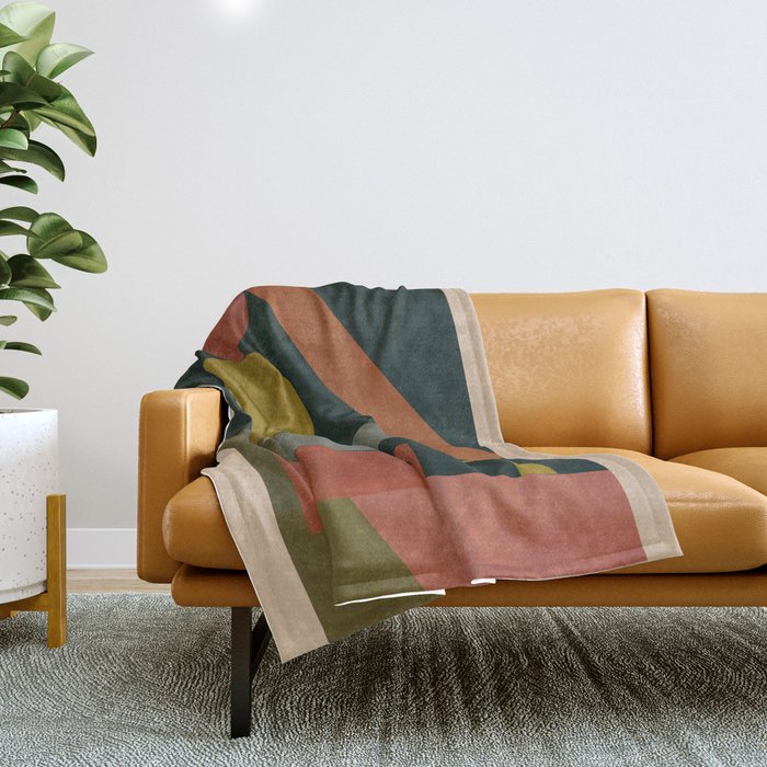 Geometric Shapes 243 Throw Blanket Gallery Image 1