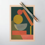 Geometric Shapes 243 Wrapping Paper Gallery Image 1