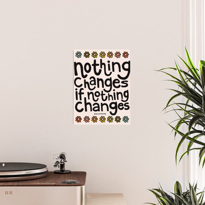 Nothing Changes If Nothing Changes Poster Gallery Image 2