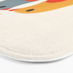 Festive Birds and Star Bath Mat Gallery Image 3
