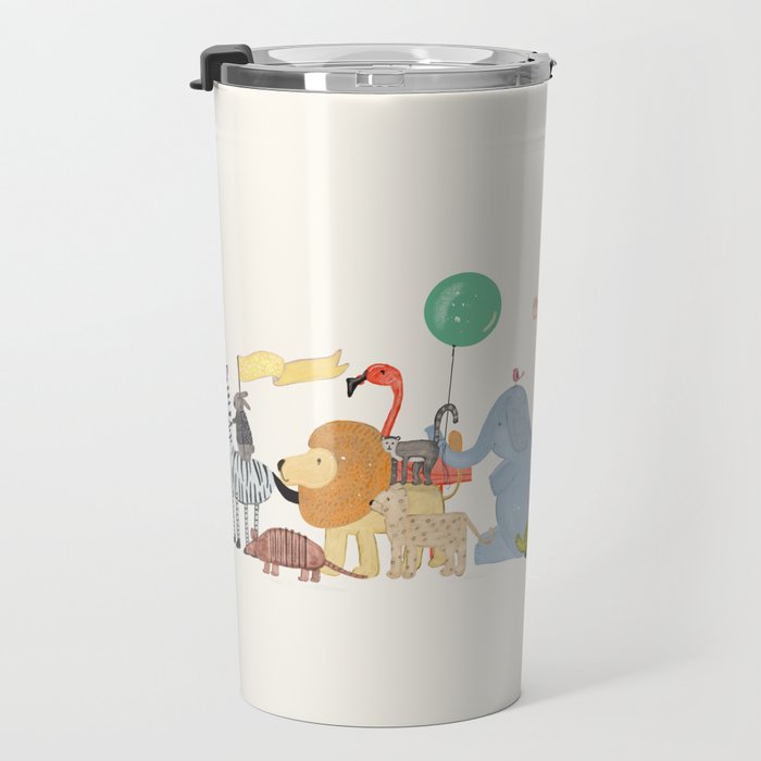 little safari parade Travel Mug Gallery Image 3