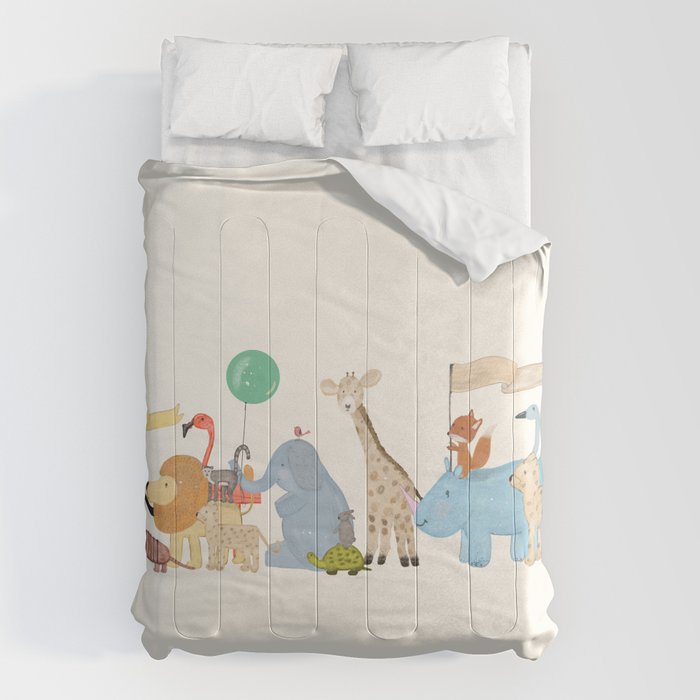 little safari parade Comforter Gallery Image 1
