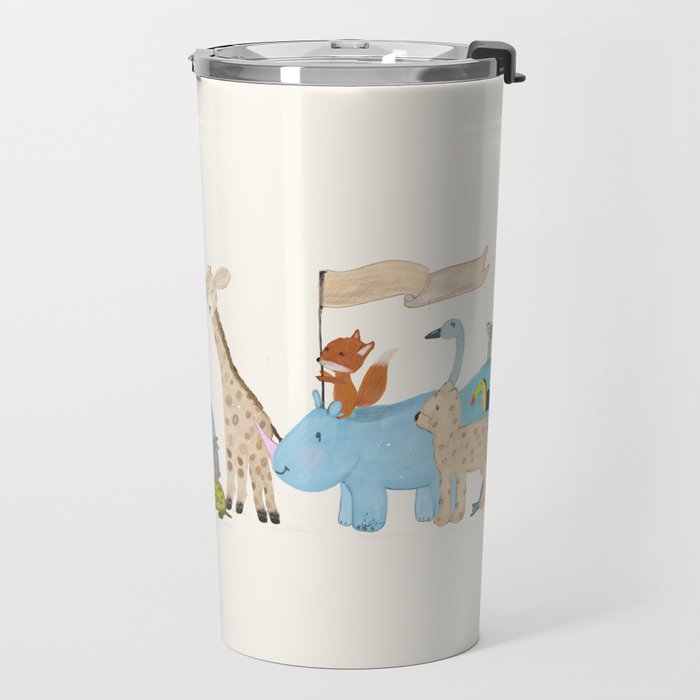 little safari parade Travel Mug Gallery Image 2