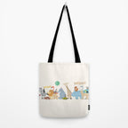 little safari parade Tote Bag Gallery Image 2