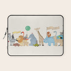 little safari parade Laptop Sleeve Gallery Image 1