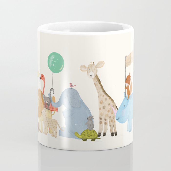 little safari parade Coffee Mug Gallery Image 4