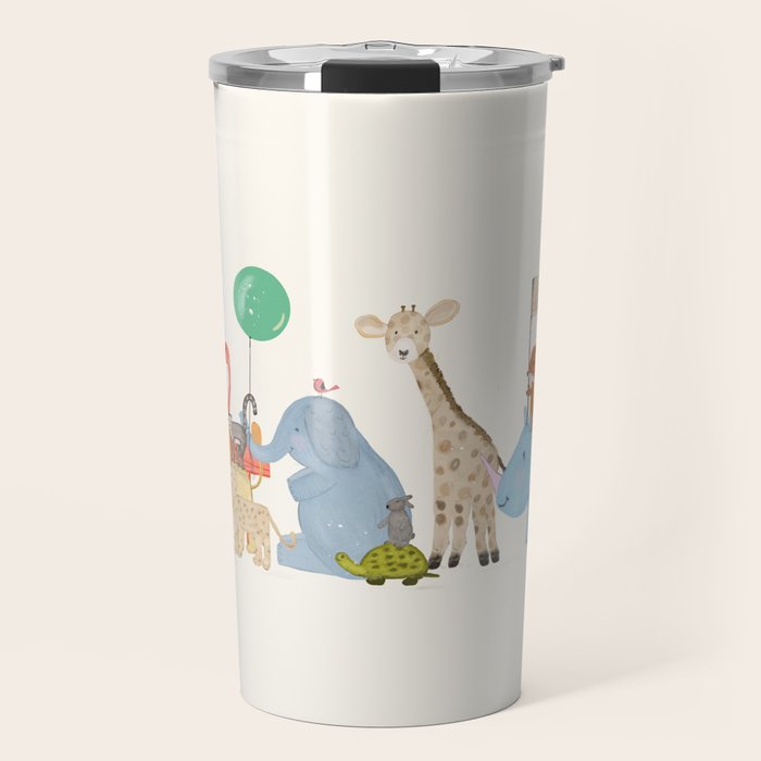 little safari parade Travel Mug Gallery Image 1