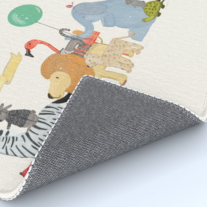 little safari parade Rug Gallery Image 4
