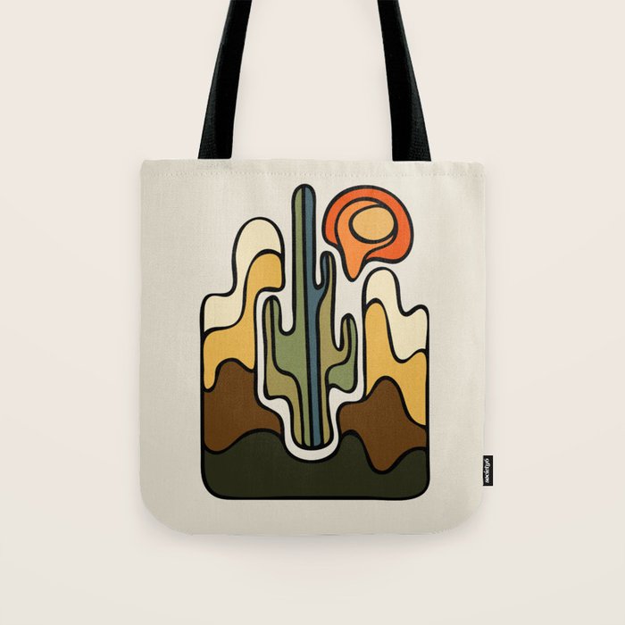 Desert Sun Tote Bag Gallery Image 1