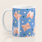 Origami Fortune Teller in Lavender & Pastel Pink Coffee Mug Gallery Image 3