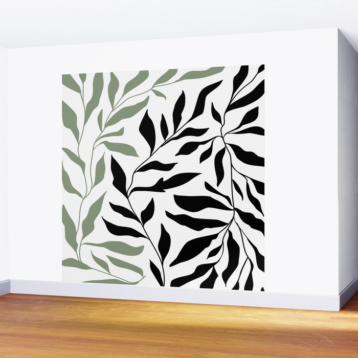 Simplistic Nature Wall Mural Gallery Image 2