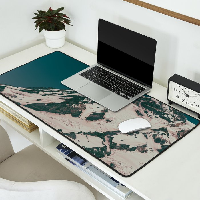Side of Rainier Desk Mat Gallery Image 2