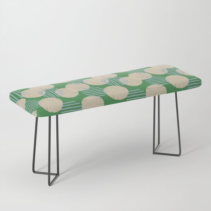 Abstract Summer Pattern #1 Bench Gallery Image 1