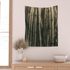 Bamboo Study Wall Tapestry Gallery Image 2