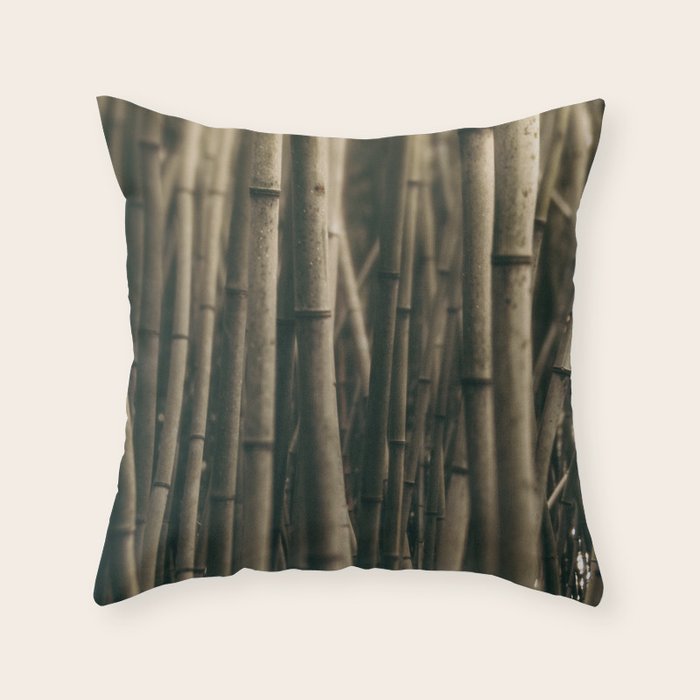 Bamboo Study Throw Pillow Gallery Image 6