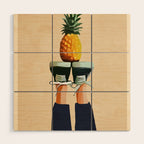 Pineapple Wood Wall Art Gallery Image 1