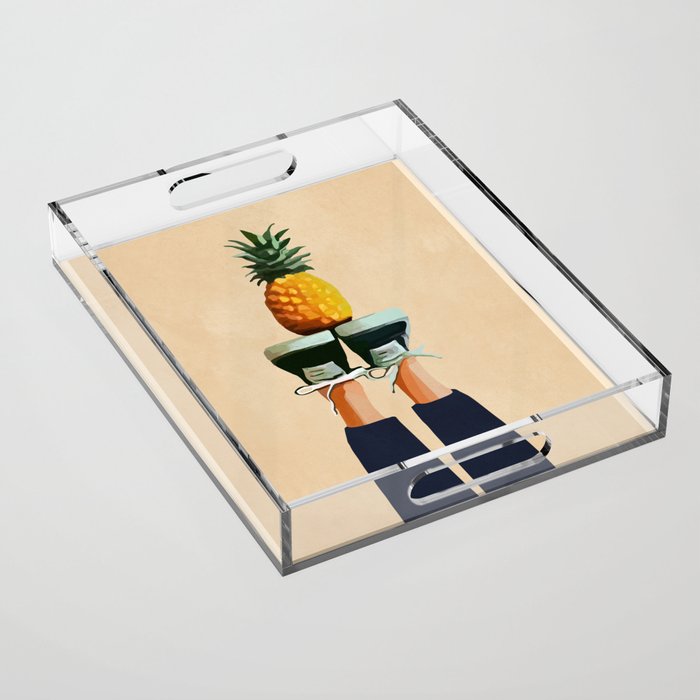 Pineapple Acrylic Tray Gallery Image 1