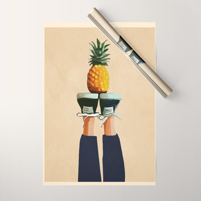 Pineapple Wrapping Paper Gallery Image 1