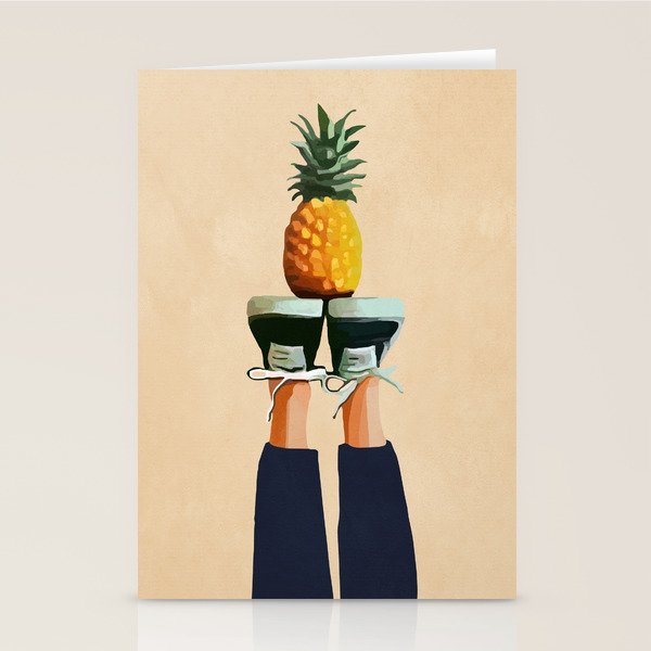Pineapple Stationery Card Gallery Image 1