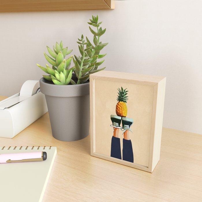 Pineapple Mini Art Print Gallery Image 2