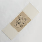 Line Wildflowers 2 Yoga Mat Gallery Image 1