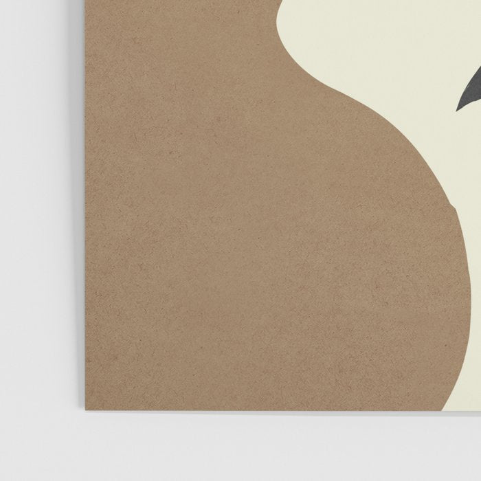 Mediterranean Abstract - Gold Brown Poster Gallery Image 3