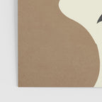 Mediterranean Abstract - Gold Brown Poster Gallery Image 3