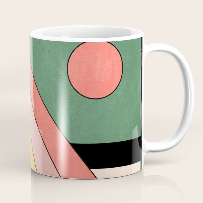 Geometric Abstraction 47 Coffee Mug Gallery Image 1