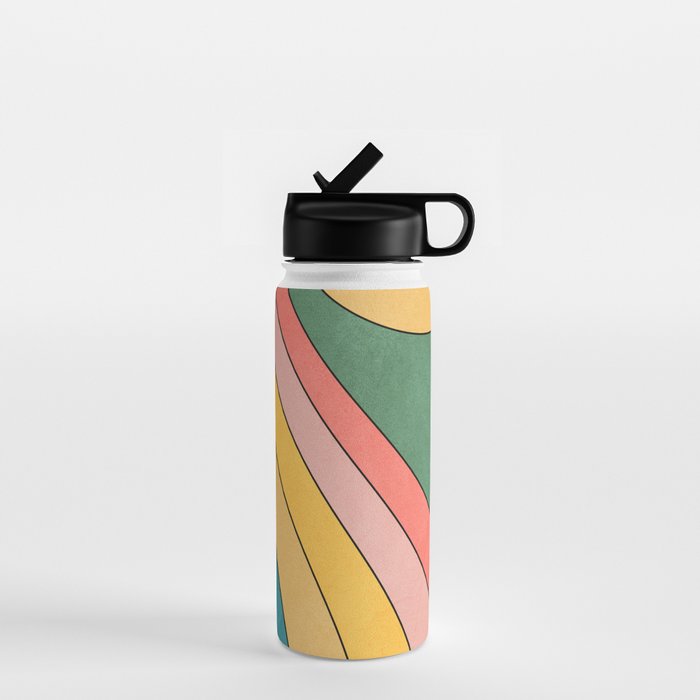 Geometric Abstraction 47 Water Bottle Gallery Image 1