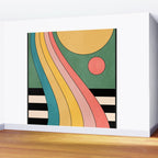 Geometric Abstraction 47 Wall Mural Gallery Image 2