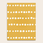 Spotted, Mustard Yellow, Boho Prints Notebook Gallery Image 4