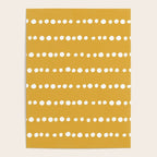Spotted, Mustard Yellow, Boho Prints Poster Gallery Image 4