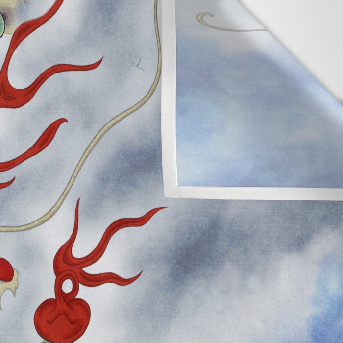 Dragon in the Cloud : Minhwa-Korean traditional/folk art Wall Tapestry Gallery Image 3