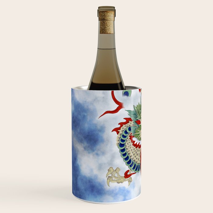 Dragon in the Cloud : Minhwa-Korean traditional/folk art Wine Chiller Gallery Image 2