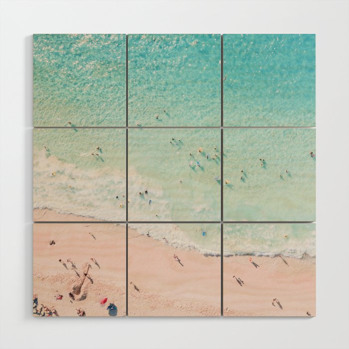 Beach Sunday Wood Wall Art Gallery Image 1
