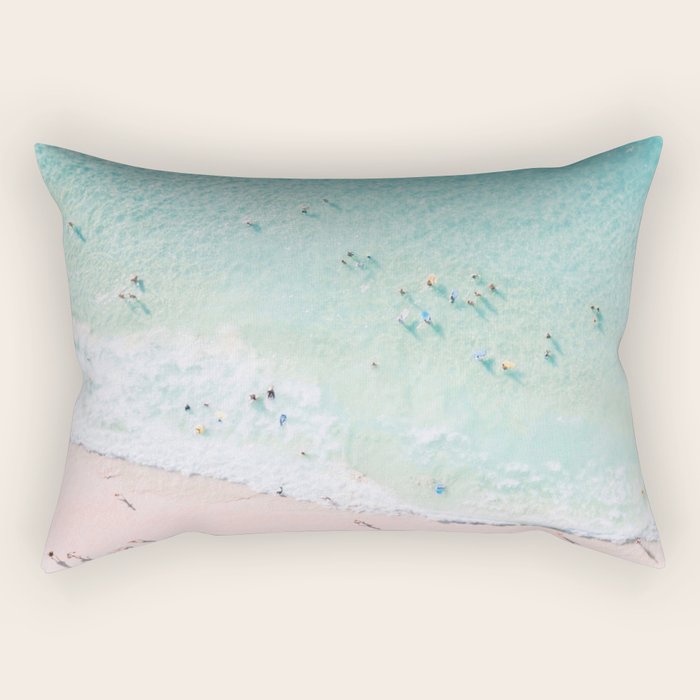 Beach Sunday Rectangular Pillow Gallery Image 2
