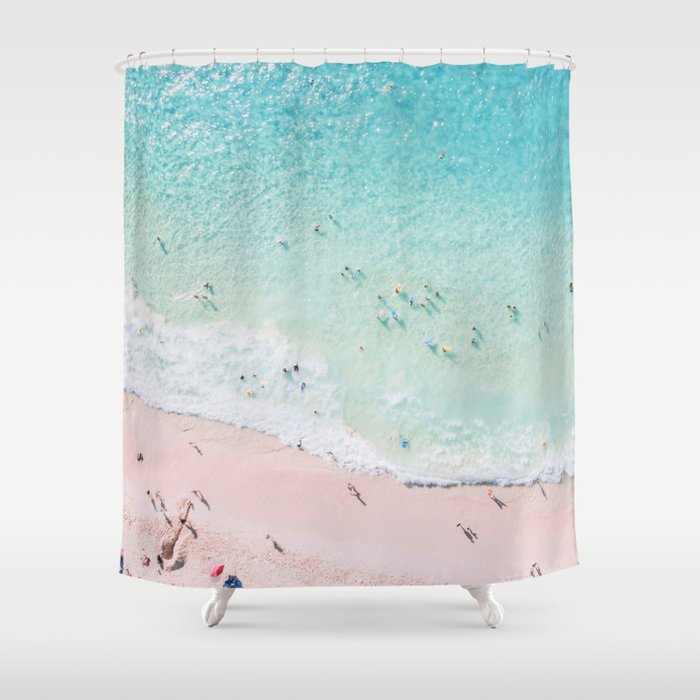 Beach Sunday Shower Curtain Gallery Image 1