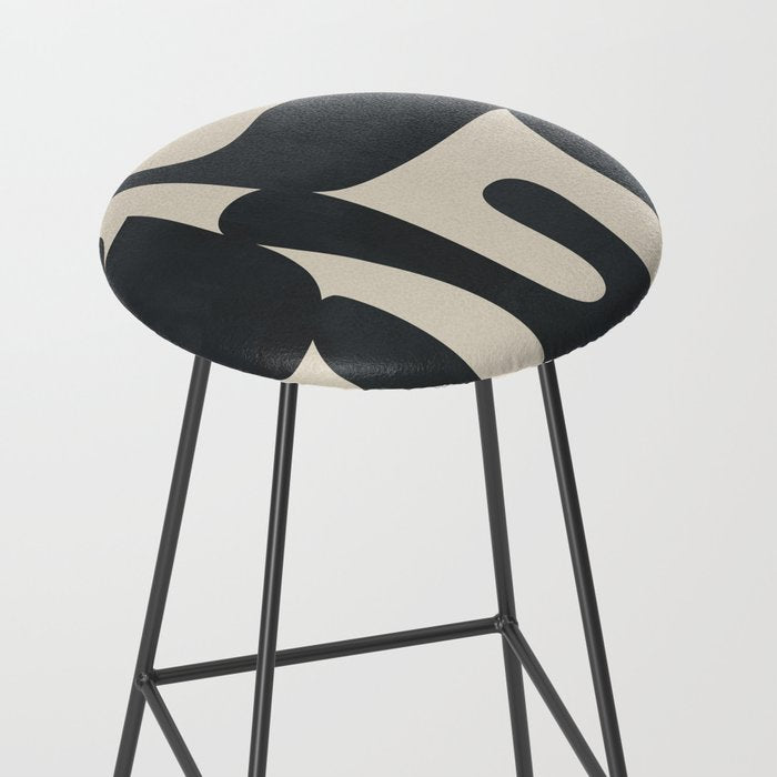 Modern Abstract Minimal Shapes 37 Stool Gallery Image 2