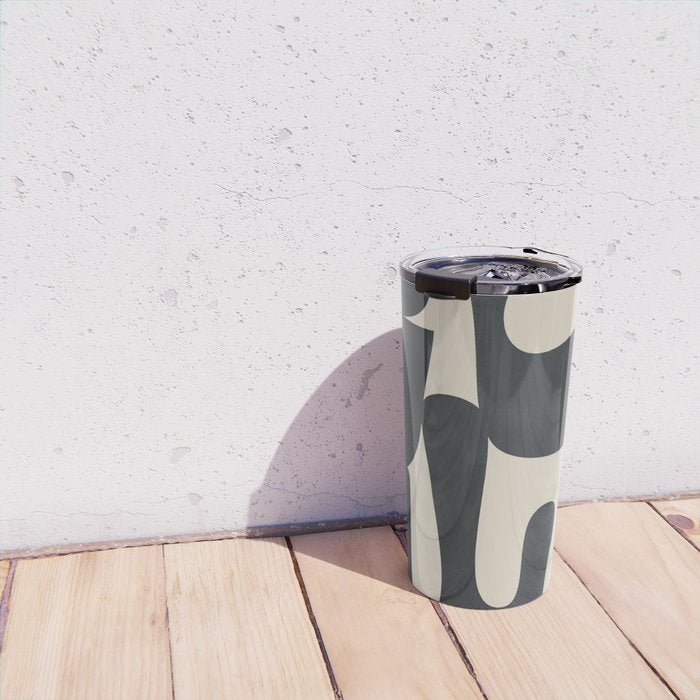 Modern Abstract Minimal Shapes 37 Travel Mug Gallery Image 4