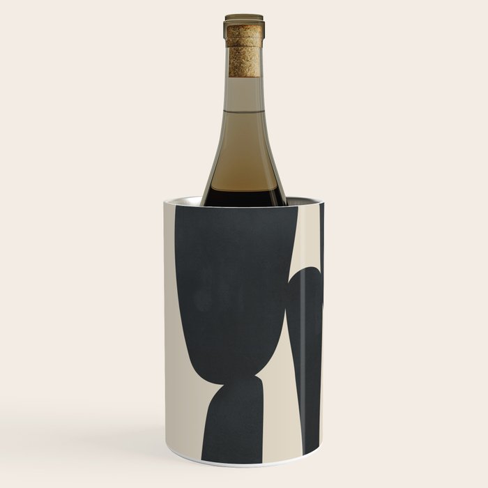 Modern Abstract Minimal Shapes 37 Wine Chiller Gallery Image 2